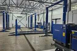 Произвели поставку и монтаж оборудования в автосервис "Доктор Кар" г. Краснодар